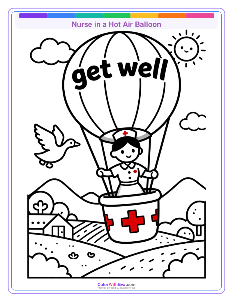 Nurse in a Hot Air Balloon thumbnail