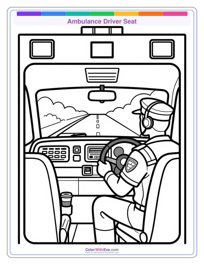 Ambulance Driver Seat preview