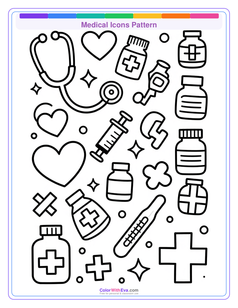 Medical Icons Pattern preview
