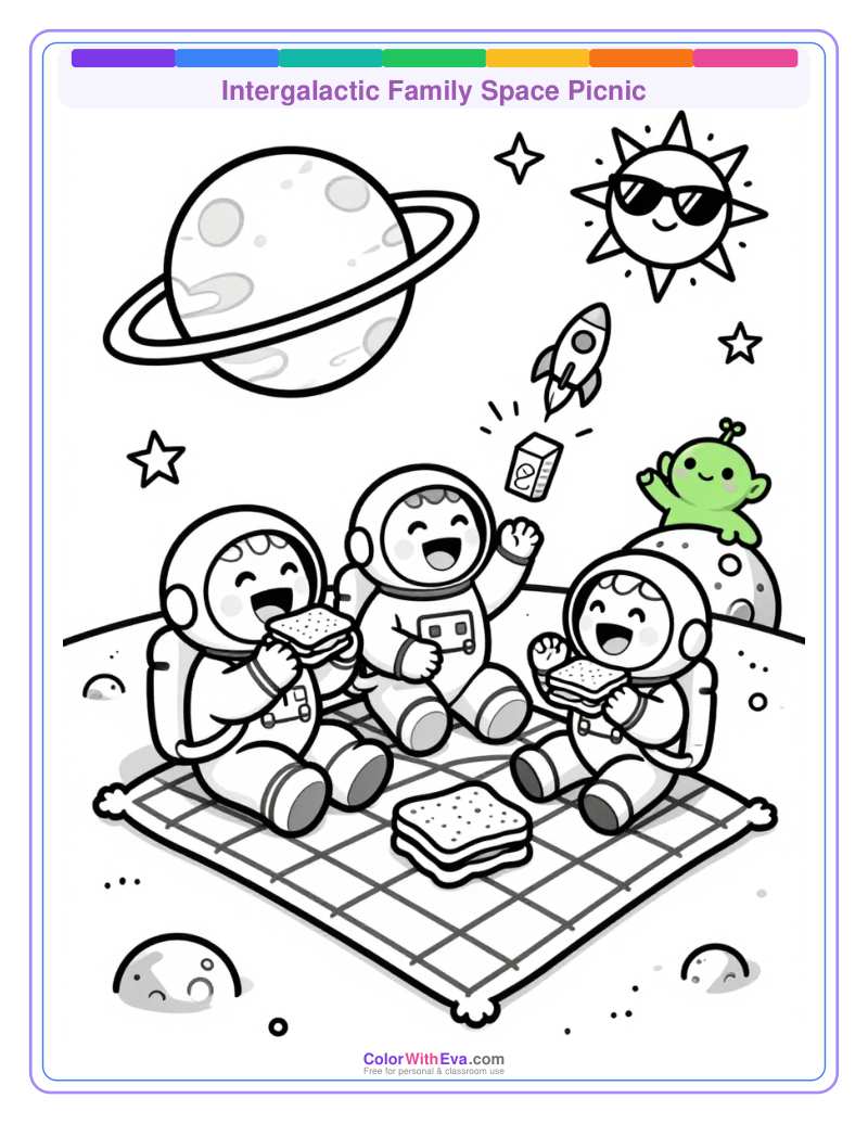 Intergalactic Family Space Picnic thumbnail