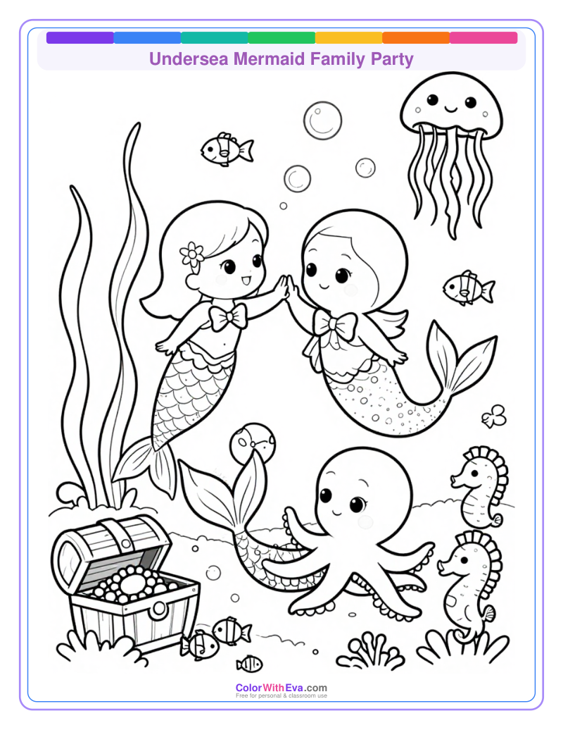 Undersea Mermaid Family Party thumbnail