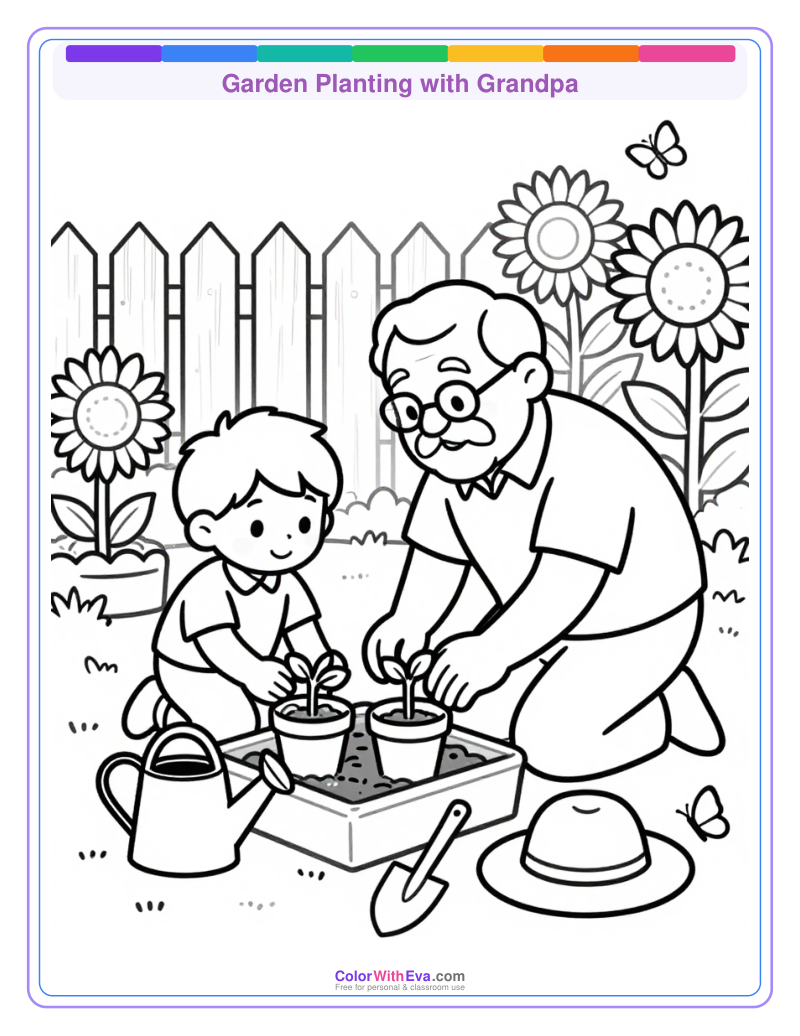 Garden Planting with Grandpa preview