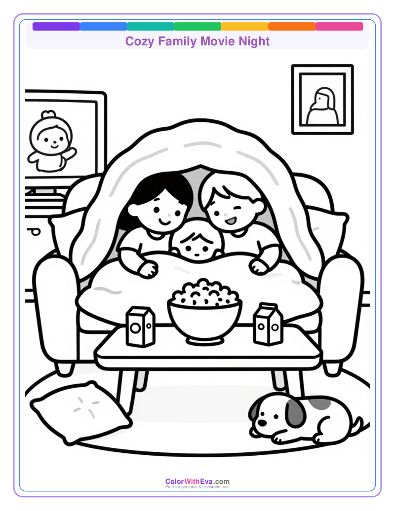 Cozy Family Movie Night preview