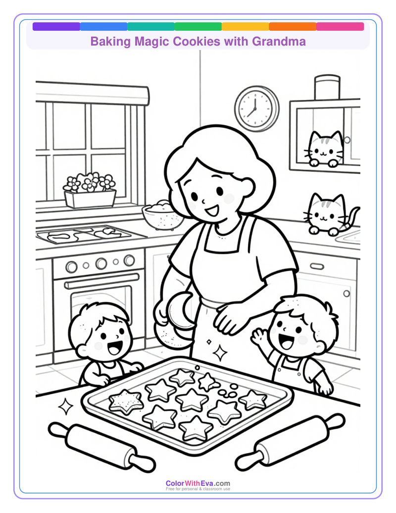 Baking Magic Cookies with Grandma thumbnail