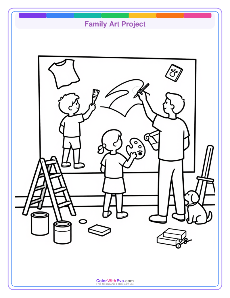 Family Art Project preview