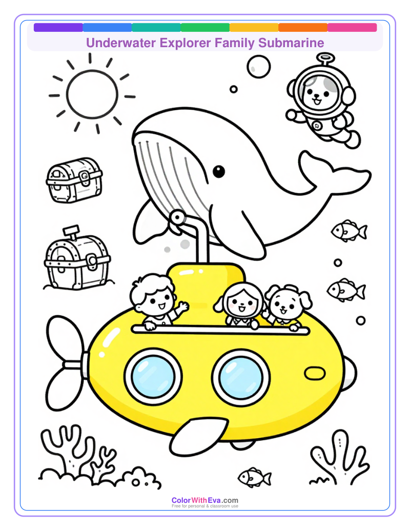 Underwater Explorer Family Submarine thumbnail