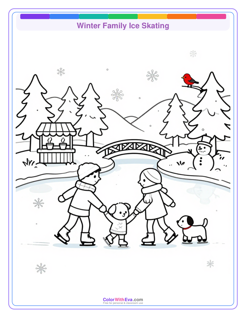 Winter Family Ice Skating thumbnail