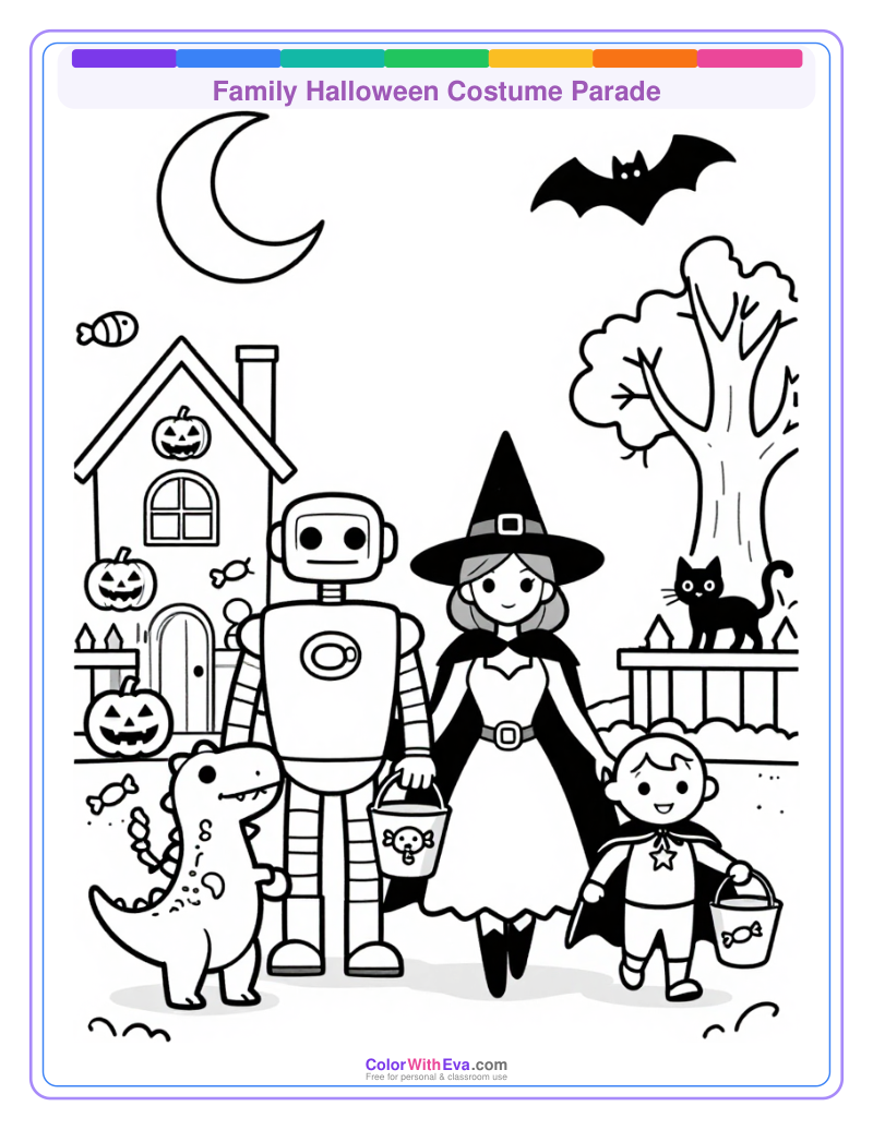 Family Halloween Costume Parade thumbnail