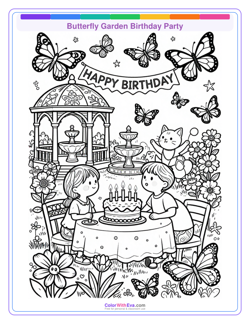 Butterfly Garden Birthday Party thumbnail