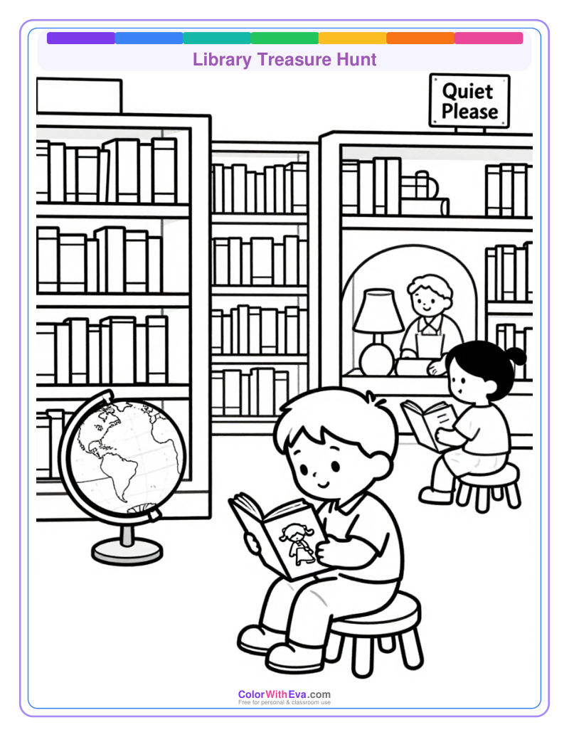 Library Treasure Hunt preview