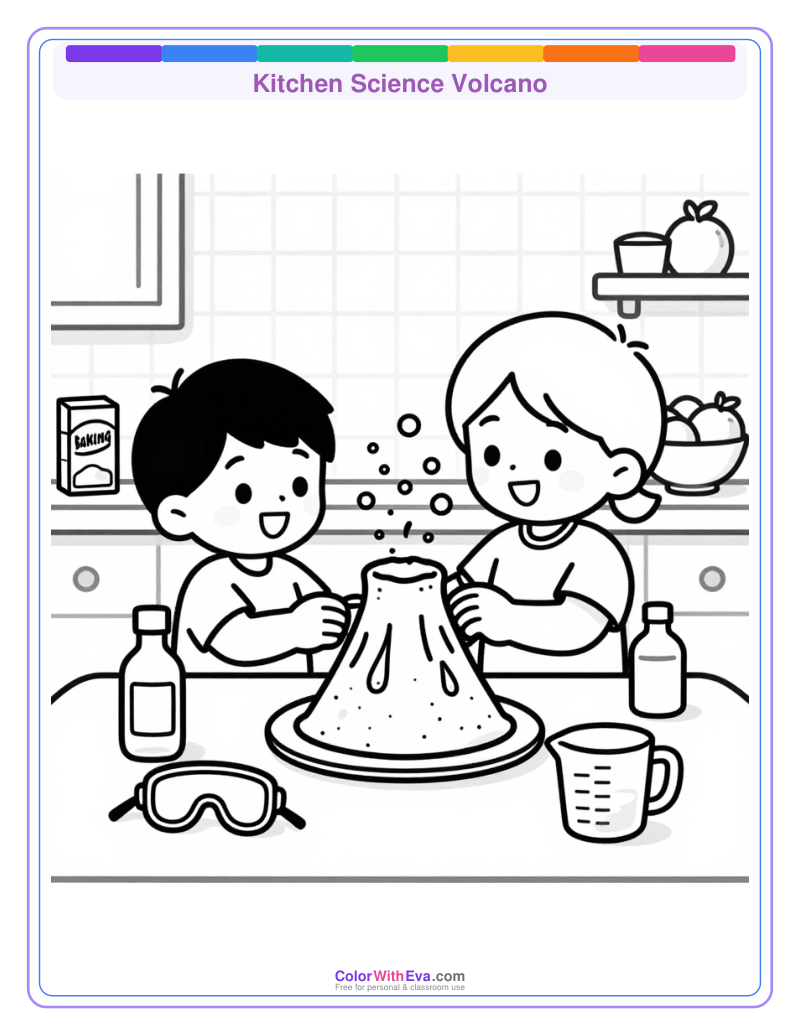 Kitchen Science Volcano preview