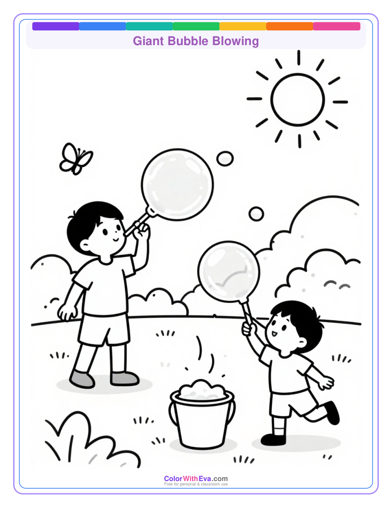 Giant Bubble Blowing preview