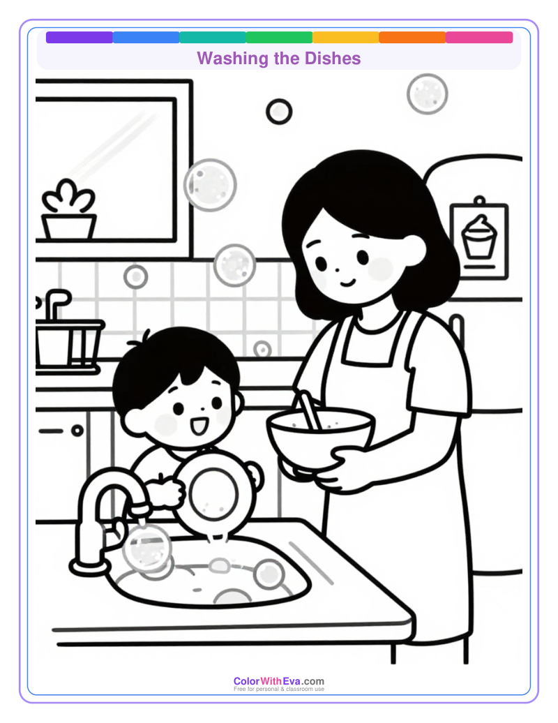Washing the Dishes preview