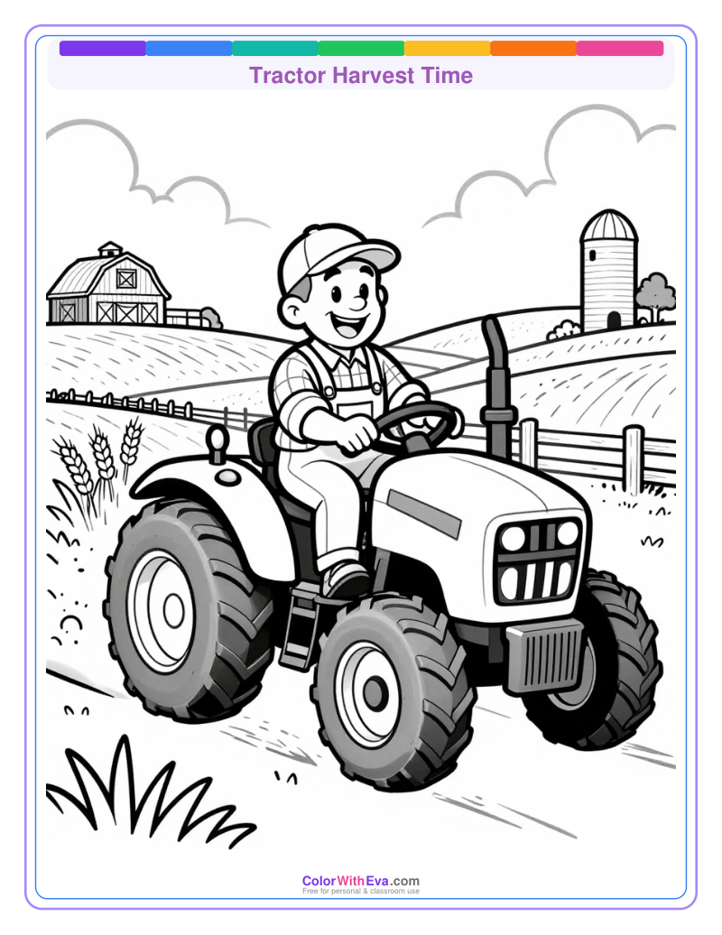 Tractor Harvest Time preview