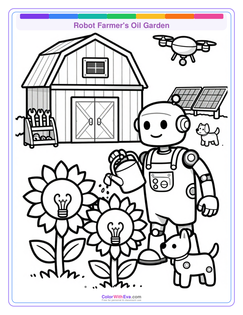Robot Farmer's Oil Garden thumbnail