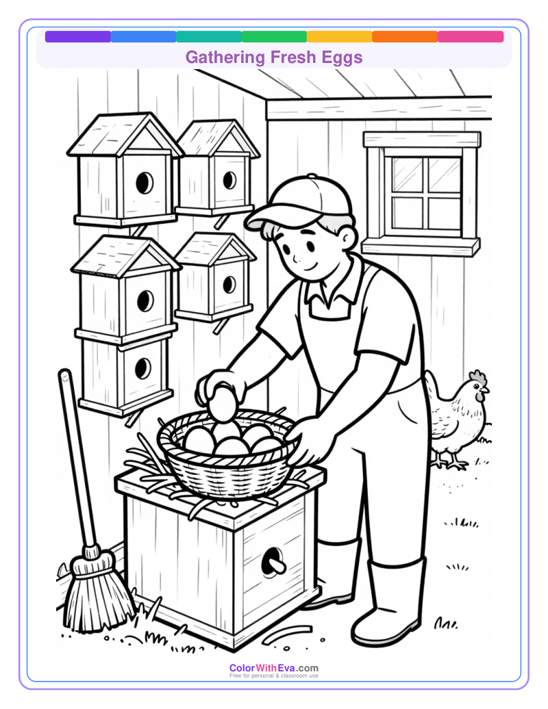 Gathering Fresh Eggs preview