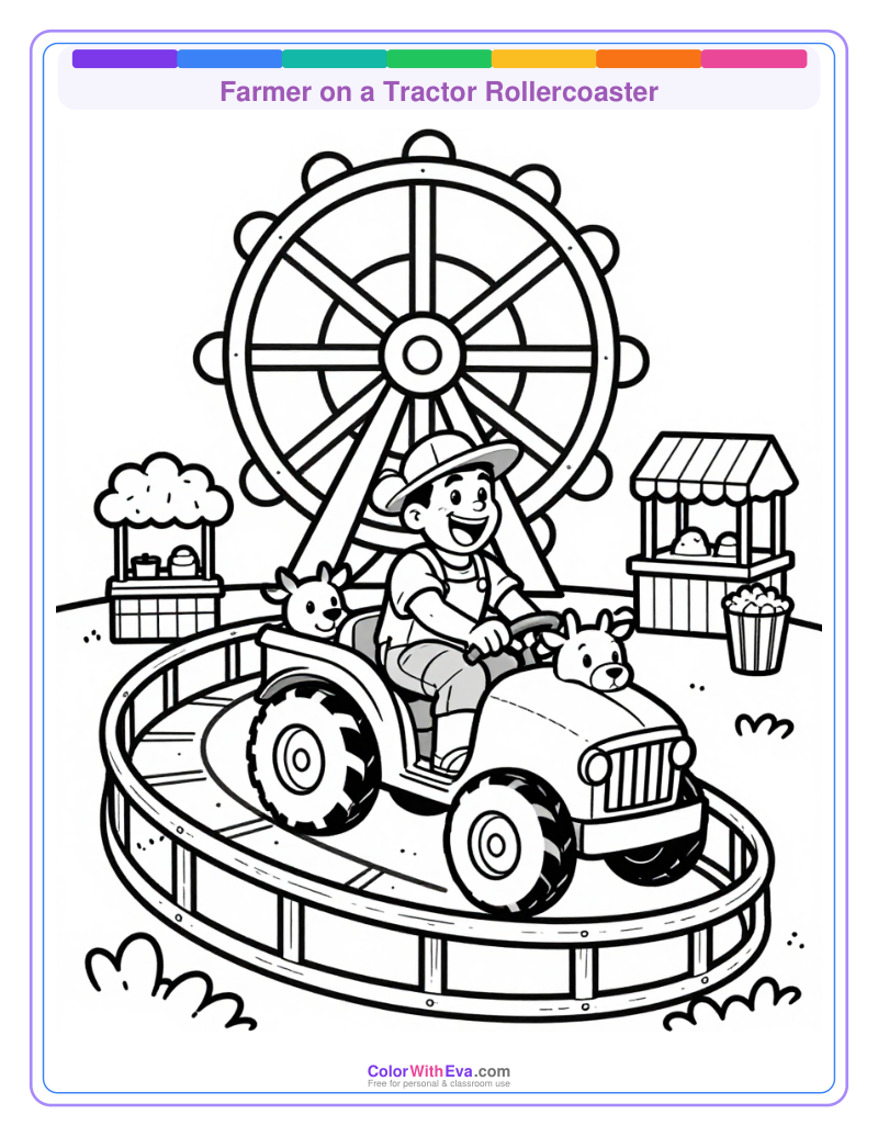 Farmer on a Tractor Rollercoaster thumbnail