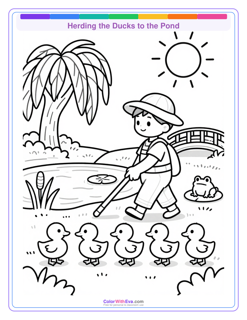 Herding the Ducks to the Pond preview