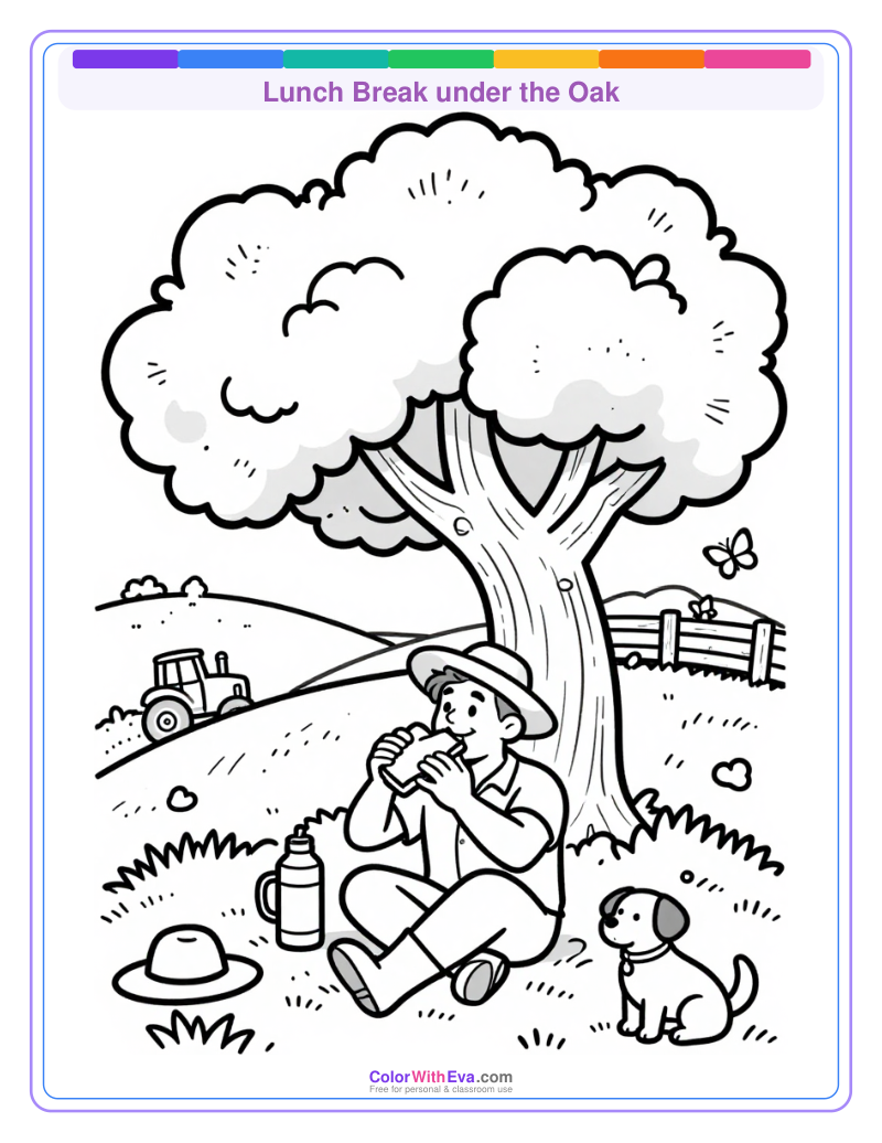 Lunch Break under the Oak preview