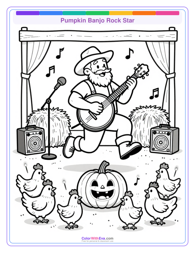 Pumpkin Banjo Rock Star thumbnail