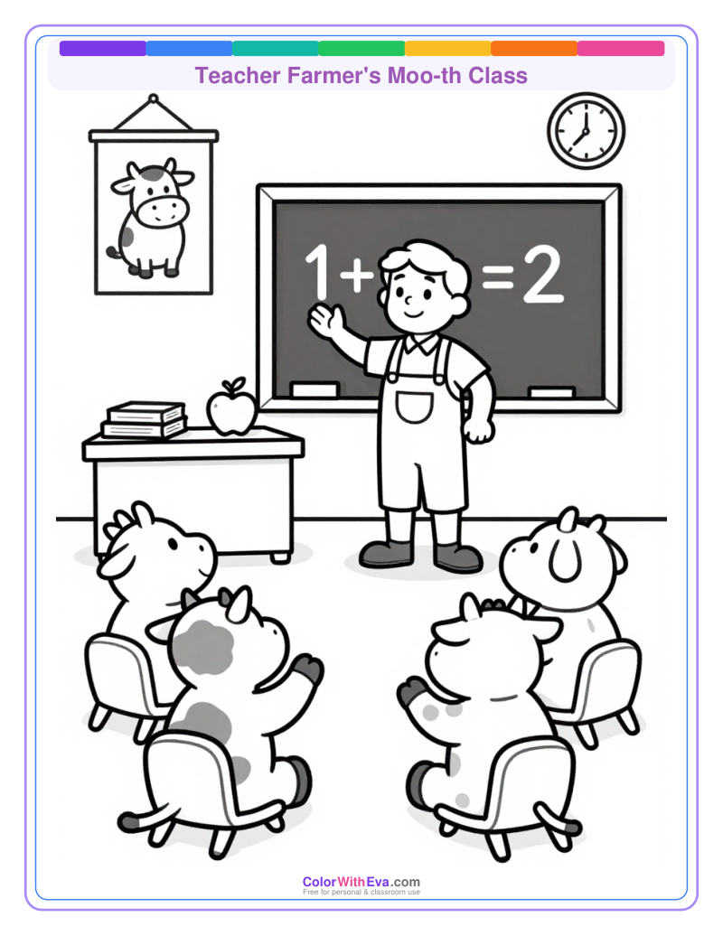 Teacher Farmer's Moo-th Class thumbnail