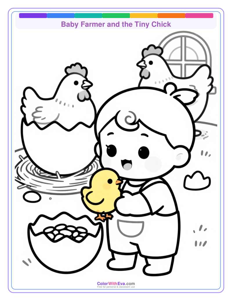 Baby Farmer and the Tiny Chick thumbnail
