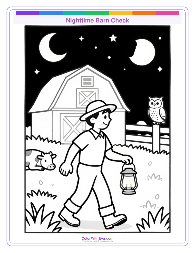 Nighttime Barn Check preview