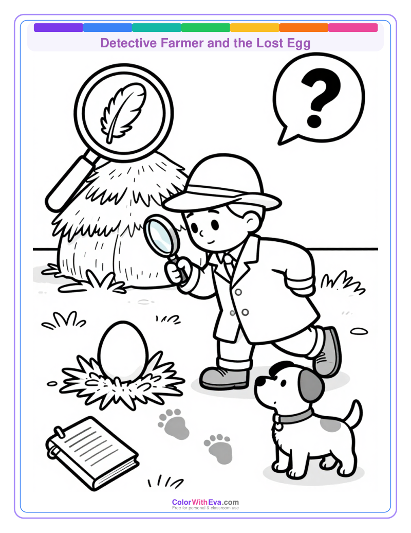 Detective Farmer and the Lost Egg thumbnail