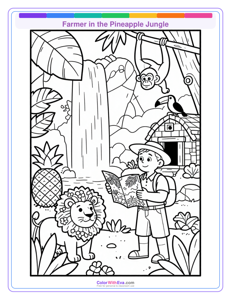Farmer in the Pineapple Jungle thumbnail