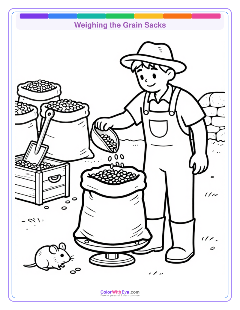 Weighing the Grain Sacks preview