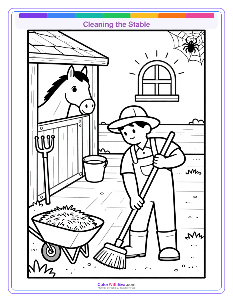 Cleaning the Stable preview
