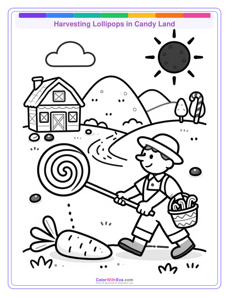 Harvesting Lollipops in Candy Land thumbnail