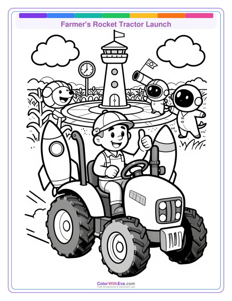 Farmer's Rocket Tractor Launch thumbnail