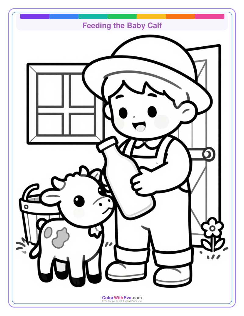 Feeding the Baby Calf preview