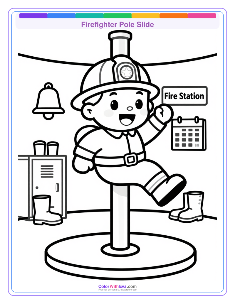 Firefighter Pole Slide preview