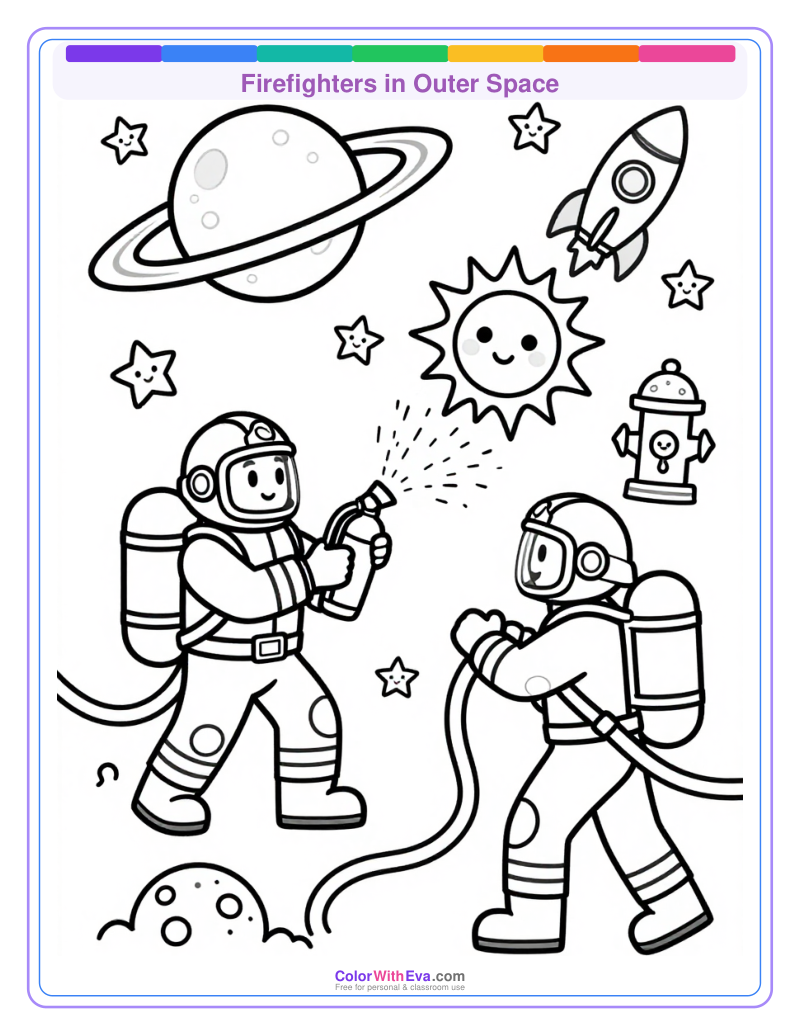 Firefighters in Outer Space thumbnail