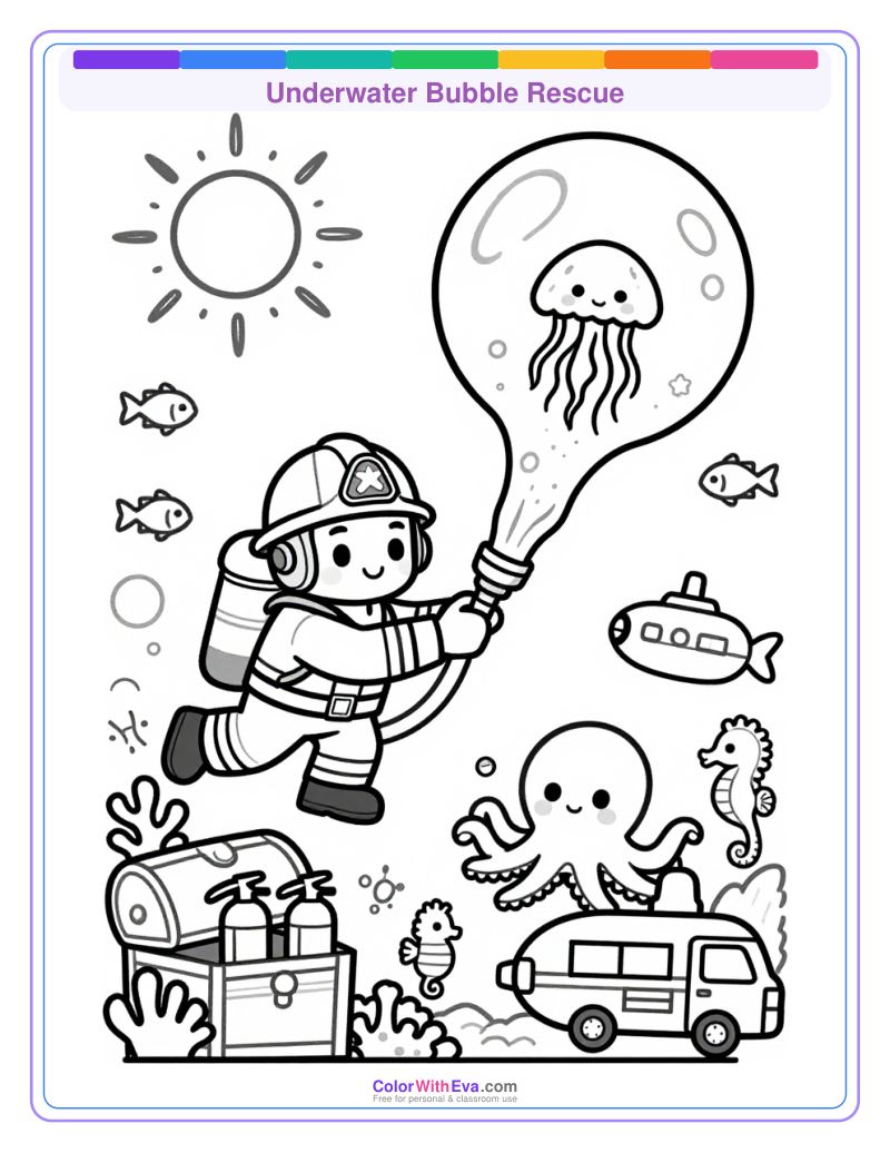 Underwater Bubble Rescue preview