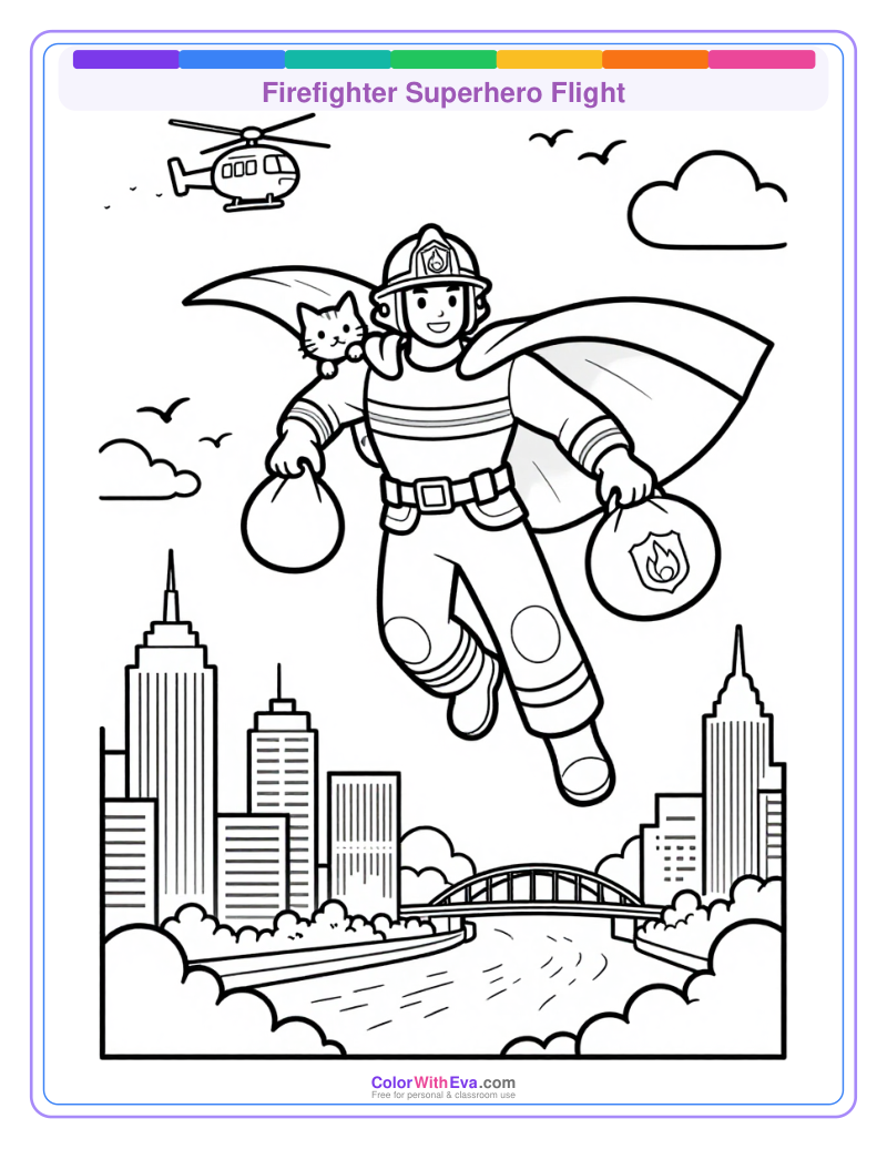 Firefighter Superhero Flight thumbnail