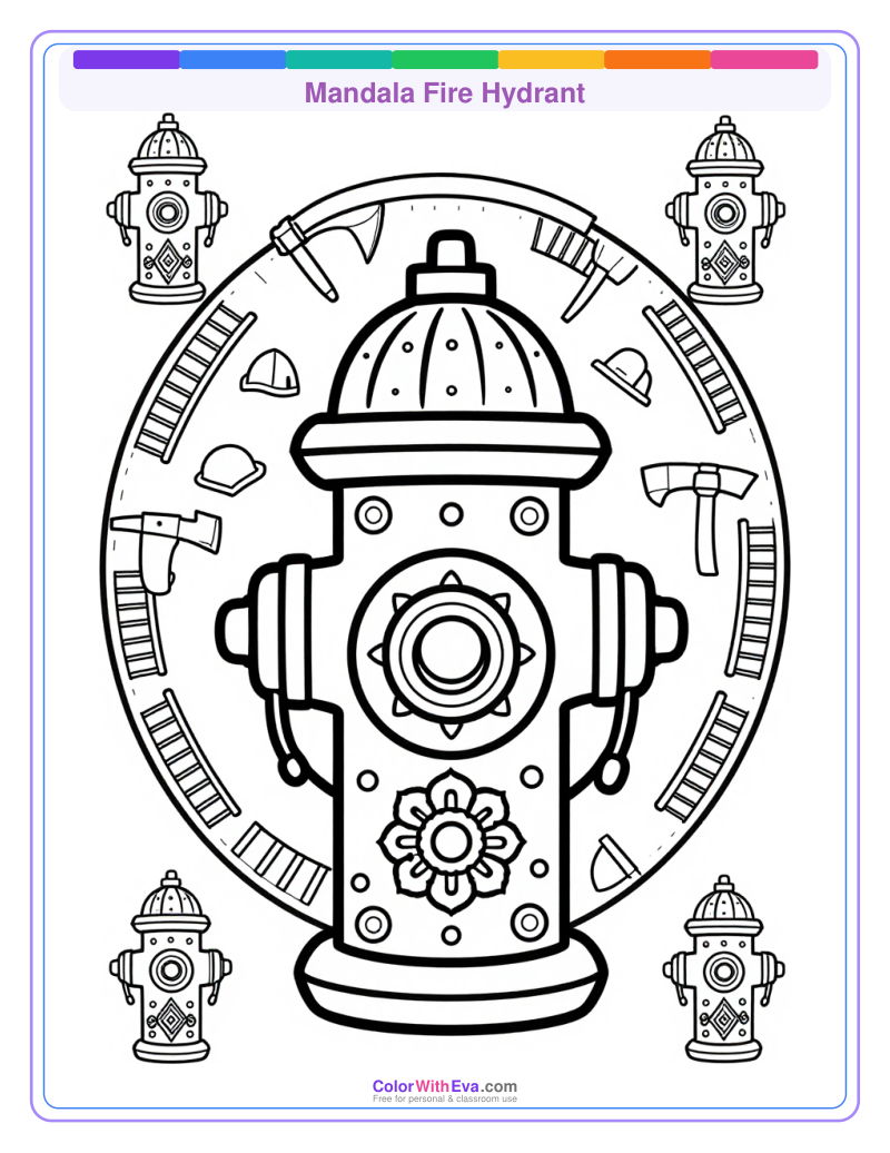 Mandala Fire Hydrant thumbnail
