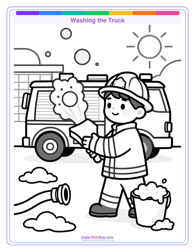 Washing the Truck preview