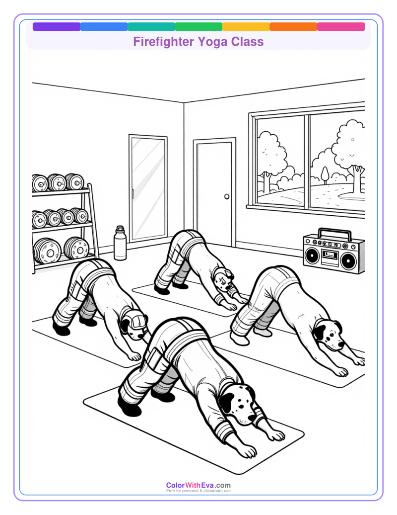 Firefighter Yoga Class thumbnail