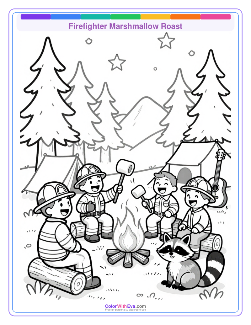 Firefighter Marshmallow Roast thumbnail