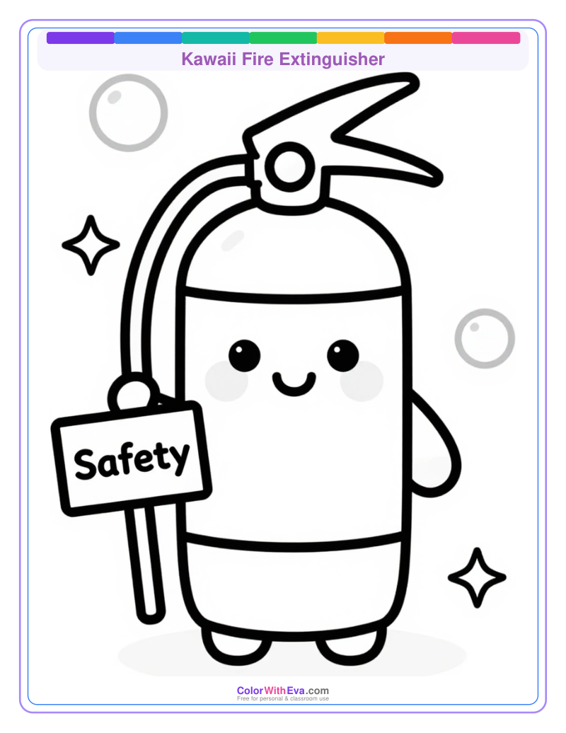 Kawaii Fire Extinguisher preview