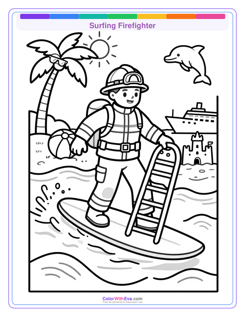 Surfing Firefighter thumbnail