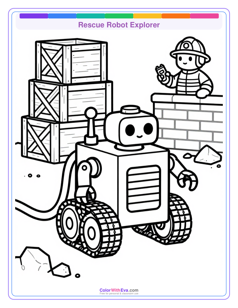 Rescue Robot Explorer preview