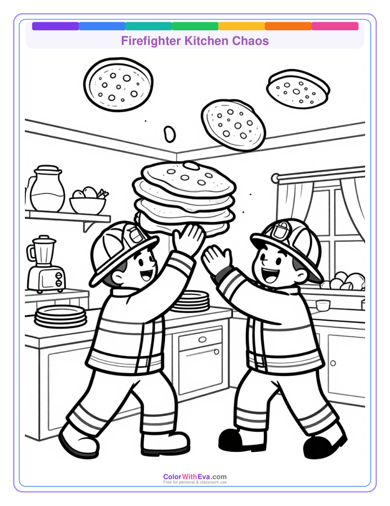 Firefighter Kitchen Chaos thumbnail