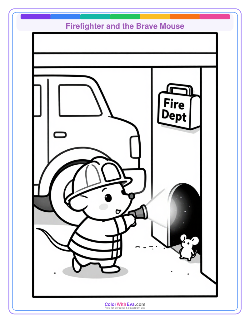 Firefighter and the Brave Mouse preview