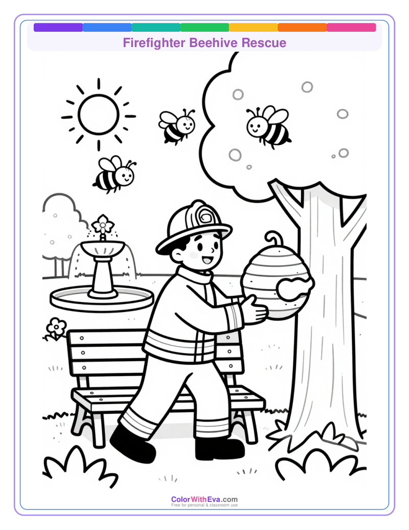 Firefighter Beehive Rescue thumbnail