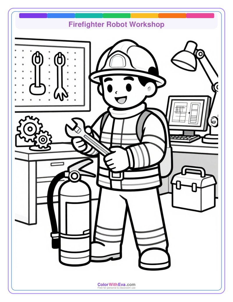 Firefighter Robot Workshop thumbnail