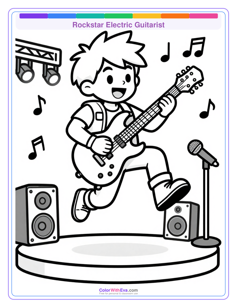 Rockstar Electric Guitarist preview